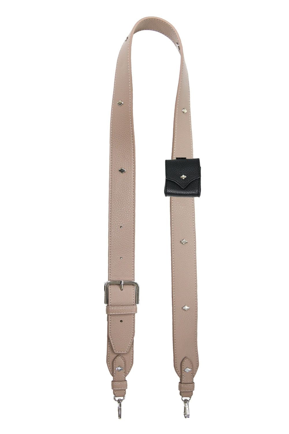 VALERIA TAUPE UTILITY STRAP + ABBY AIRPODS / SANITIZER  UTILITY ATTACHMENT