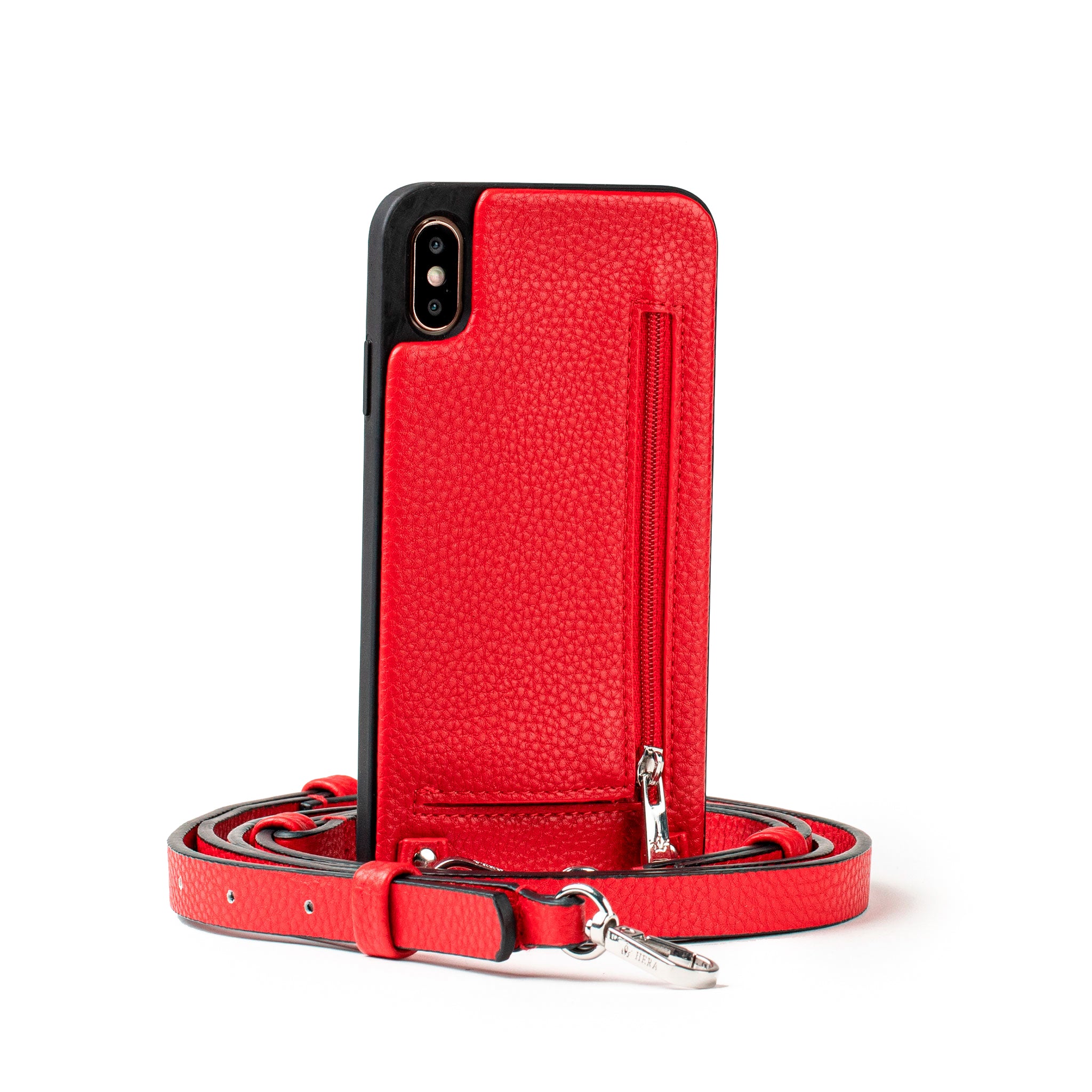 Hera Cases: Crossbody Phone Case & Strap - iPhone Xs Max - Red