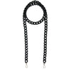 Paloma | Black Acrylic strap  | interchangeable strap | Hera cases 