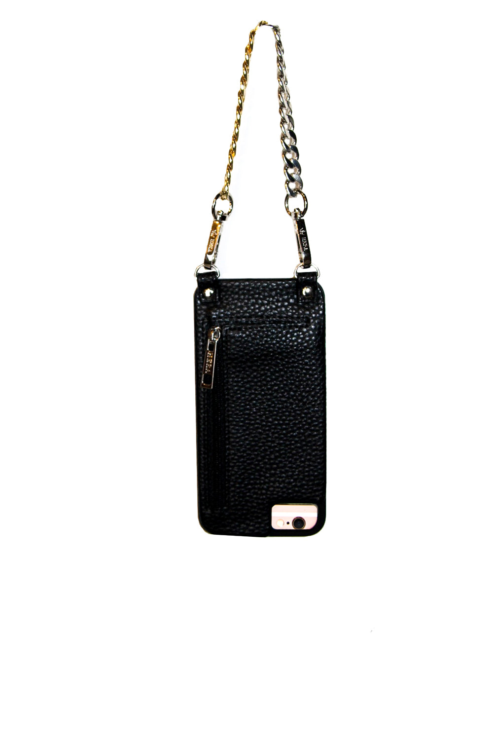 Madison Wristlet Long two toned Silver Gold metal link